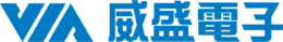 威盛電子logo